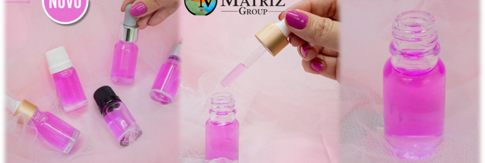 Novo Frasco de Vidro 10ml R.18